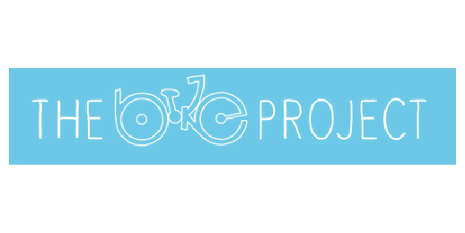 The bike project logo in blue