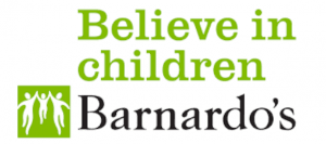 Barnardo's logo icon image badge belive in children