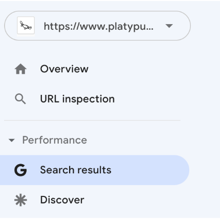 Google Search Console screenshot