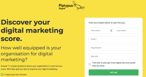 Digital marketing quiz