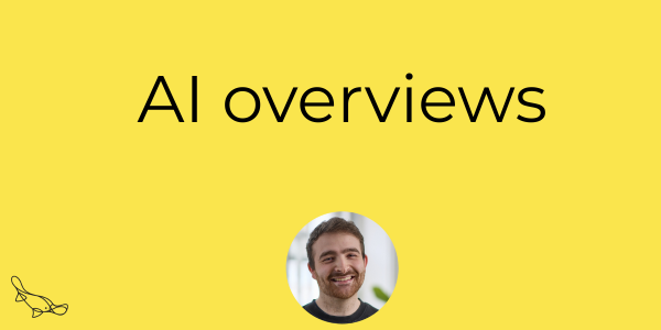 AI overviews for charities