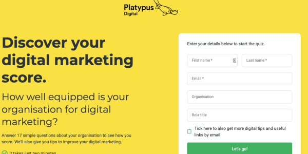 Digital marketing quiz