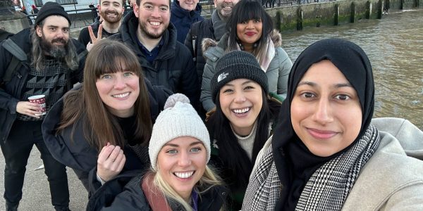 Group selfie of the Platypus digital staff team