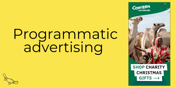 Programmatic advertising for charities