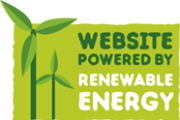 Website powered by renewable energy