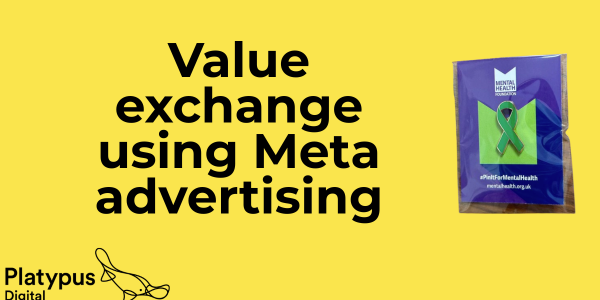 Value exchange using Meta advertising Platypus Digital