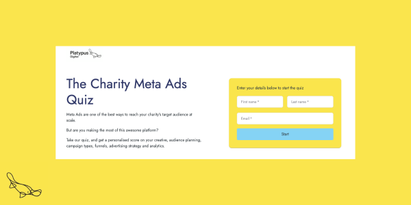 Meta Ads quiz for charities