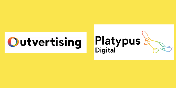 Platypus pride month with outvertising